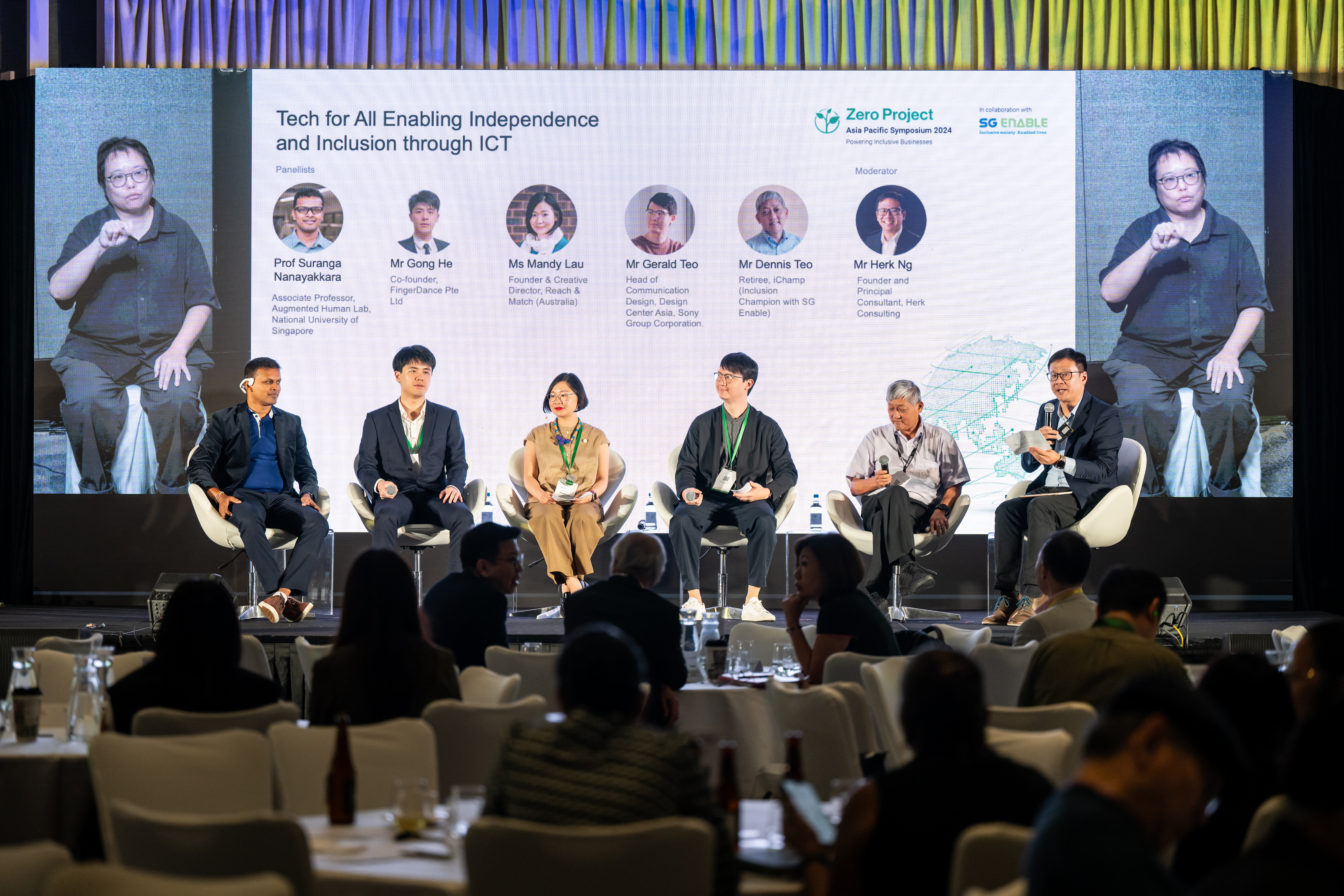 Panel at the Zero Project Asia Pacific Symposium 2024 x Inclusive Business Forum (IBF)