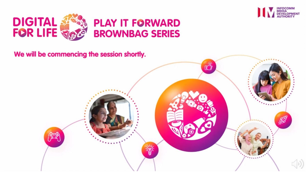 Thumbnail image of the Digital for Life (DfL) Play It Forward brownbag session.