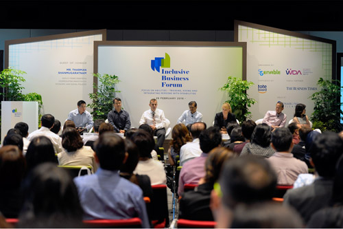 Panel discussion during 2016's Inclusive Business Forum