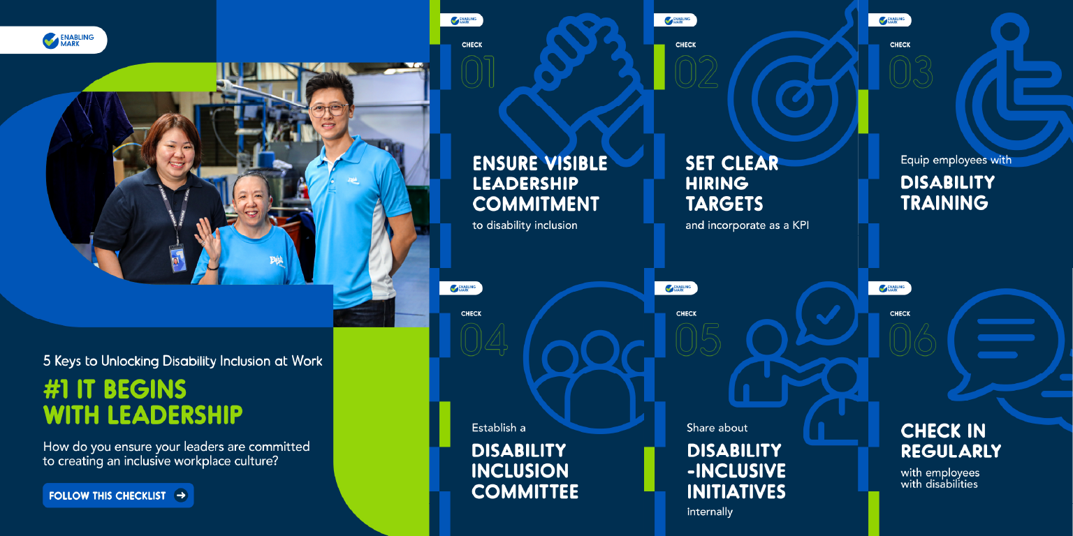 Compilation of key tips from Disability Inclusive Playbook.