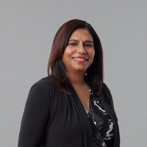 Headshot of Ms Prema Govindan, Senior Director of Disability Support & Services Group