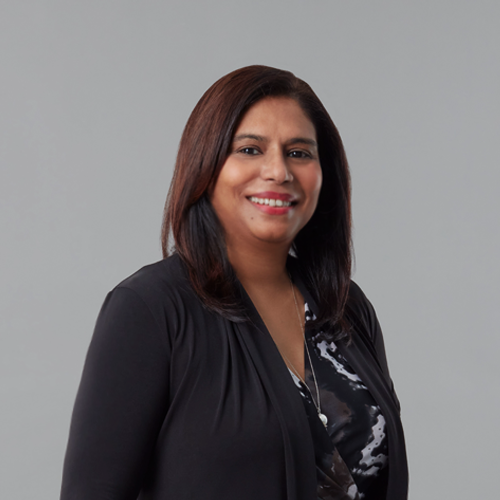 Headshot of Ms Prema Govindan, Director of Independent Living and Caregiver Support