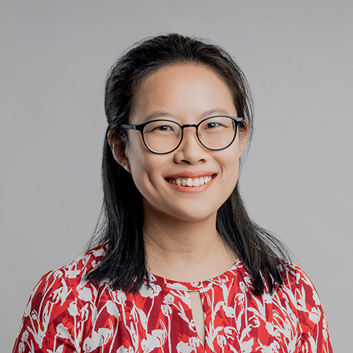 Headshot of Ms Keung Xi Zhen, Director of Service Development (Disability Support & Services).