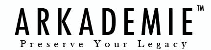 ARKADEMIE Logo with slogan 