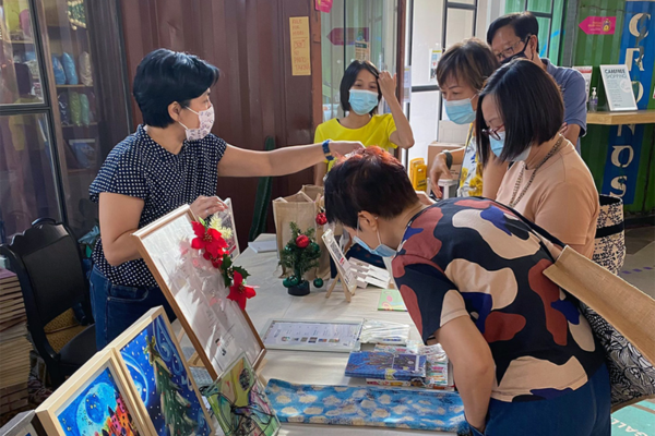 Pop Up market at Art Faculty