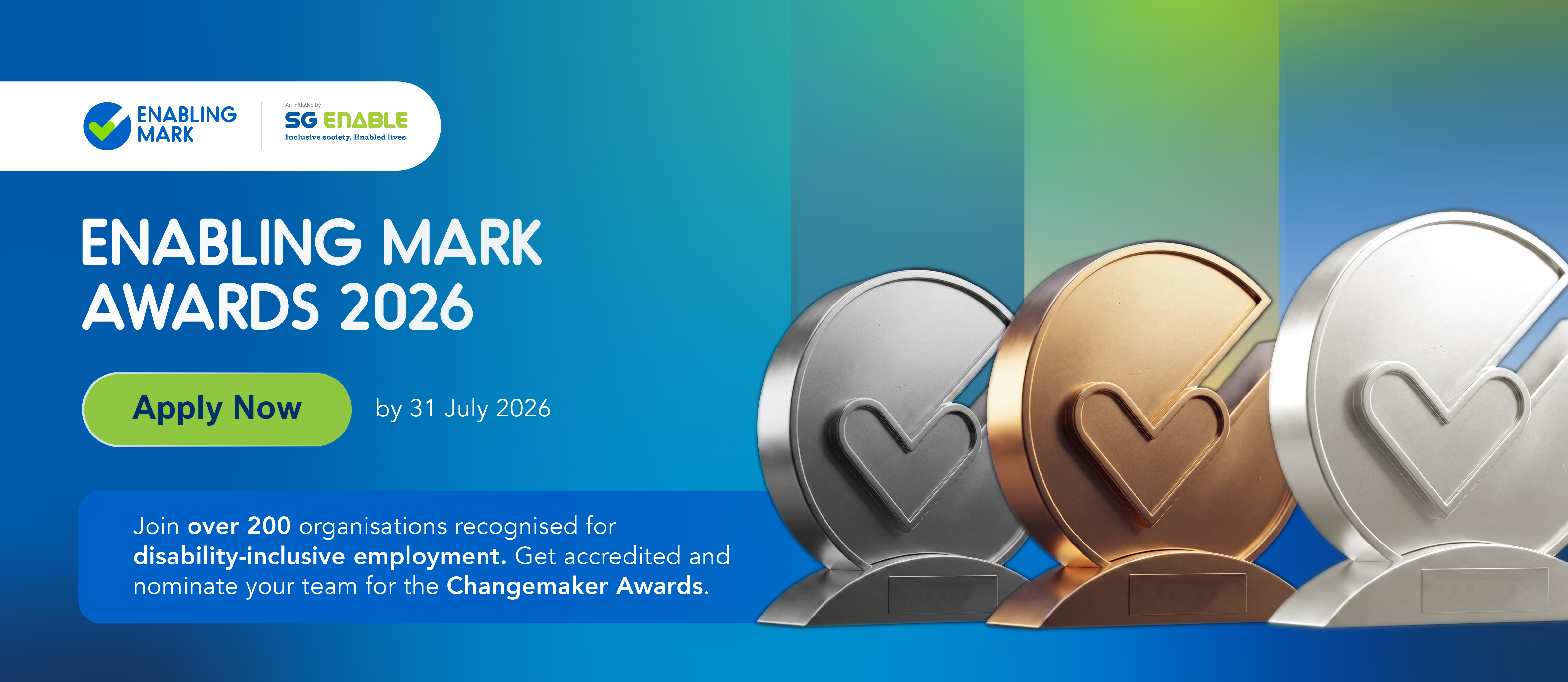 Enabling Mark Awards 2026 Banner