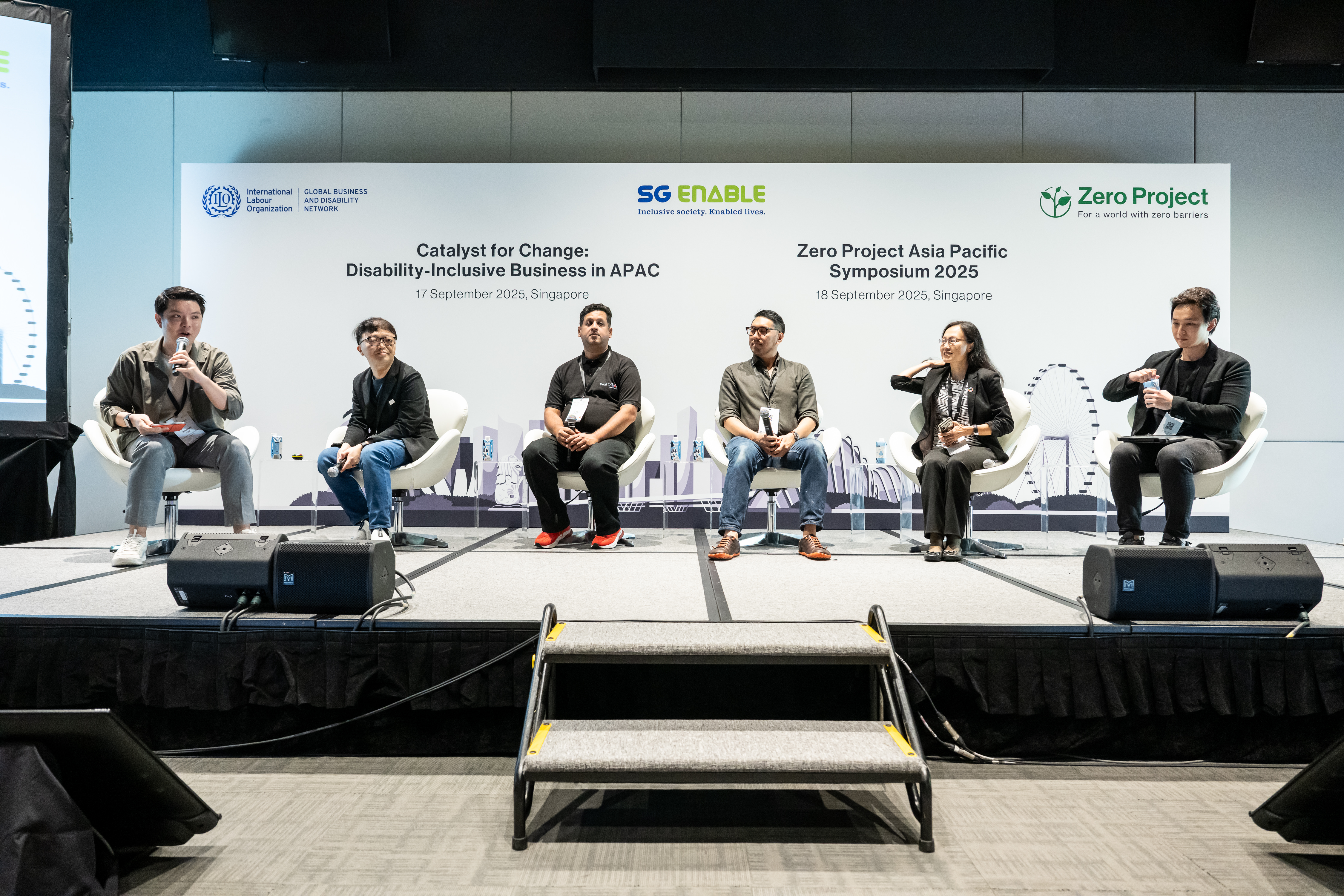 Panel1speakersonstage