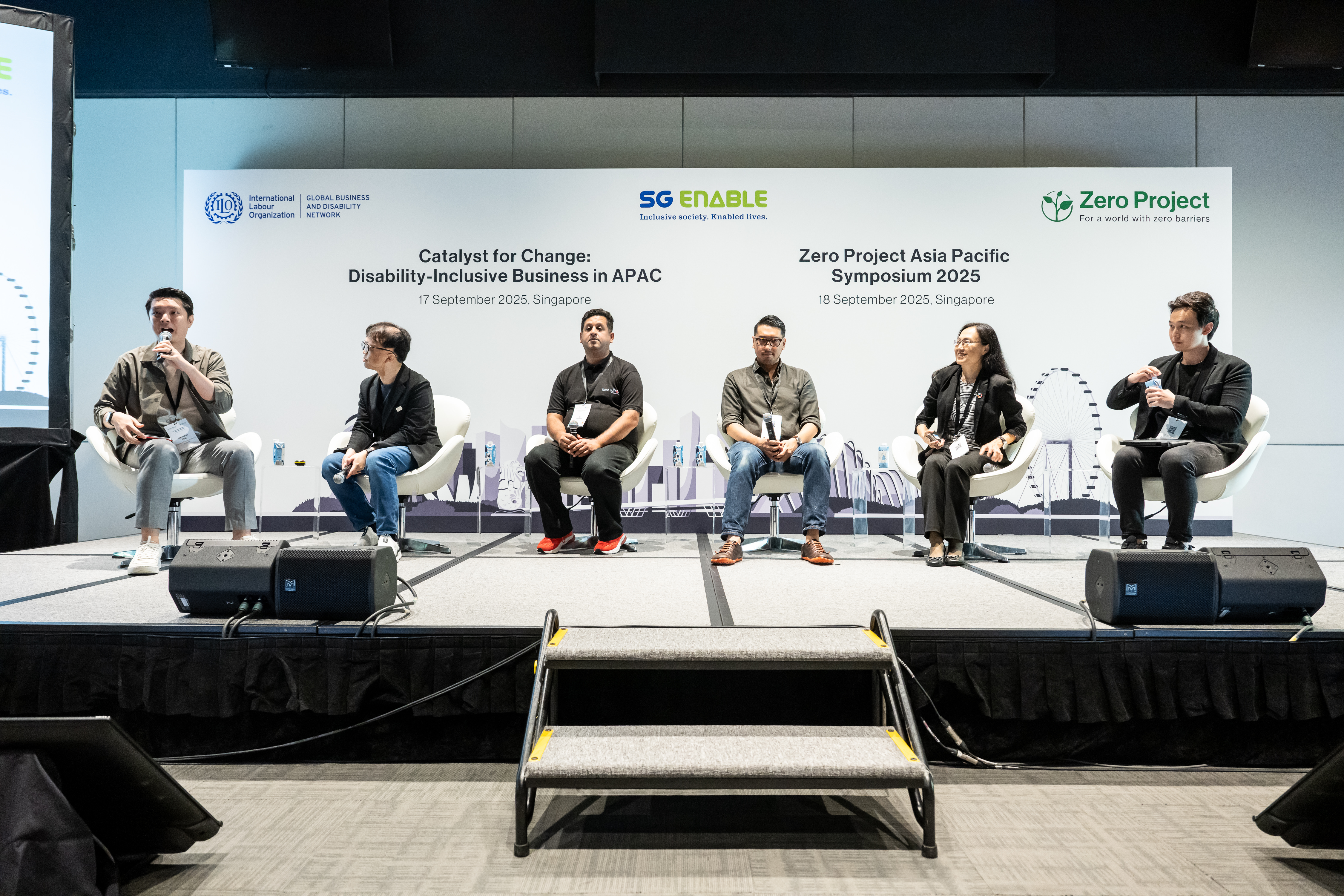 Panel1speakersonstage